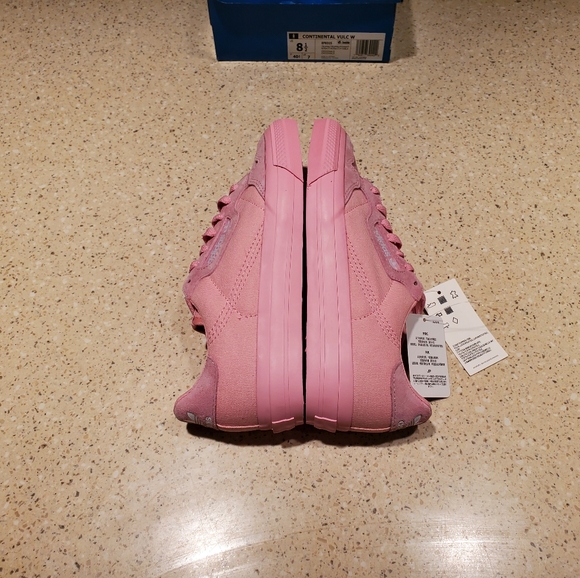🆕️ NEW Adidas Continental Vulc True Pink - Picture 7 of 16